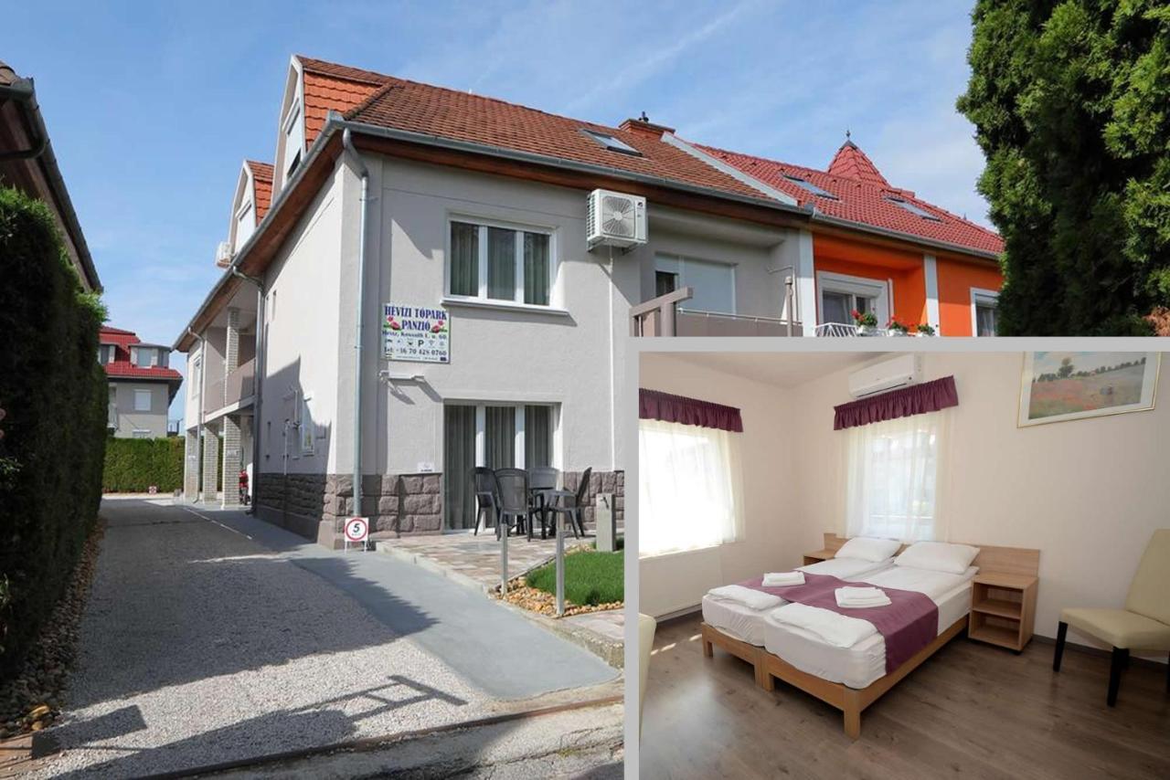 Hevizi Topark Panzio Exterior foto